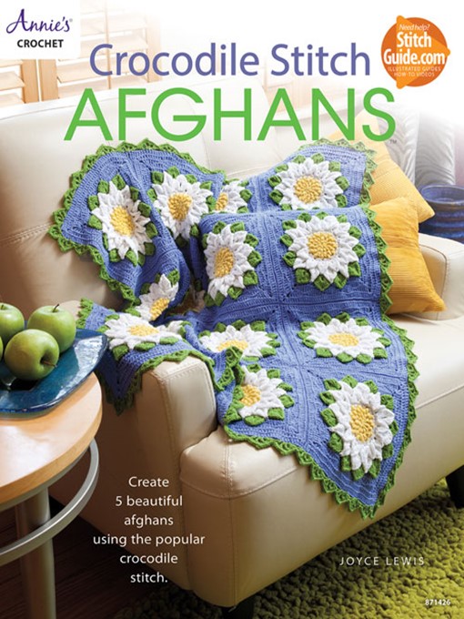 Title details for Crocodile Stitch Afghans by Joyce Lewis - Available
